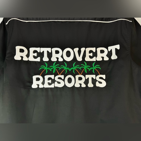 Retrovert Resorts Button-Up Shirt Medium - Picture 7 of 13